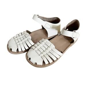 Whim & Wander Huaraches White Sandals 10